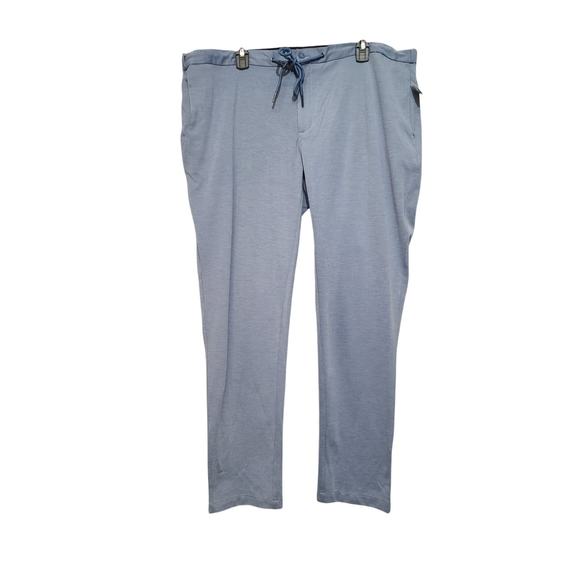 Soul Of London Chambray Blue Knit Pant Size 44 - Picture 2 of 5